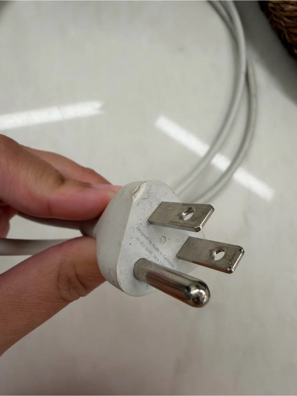 APPLE Mac 01 622-0153 10 A 125v Power Cord — USED